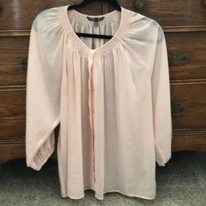 VS Sheer Peasant Style Top
